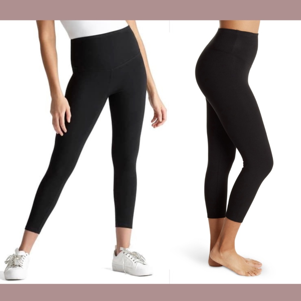 NWT Yummie [ Small‎ ] Skimmer Capri Leggings in Black